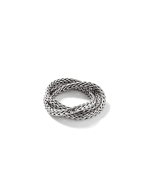 John Hardy Classic Chain Silver 2.5mm Mini Chain Ring