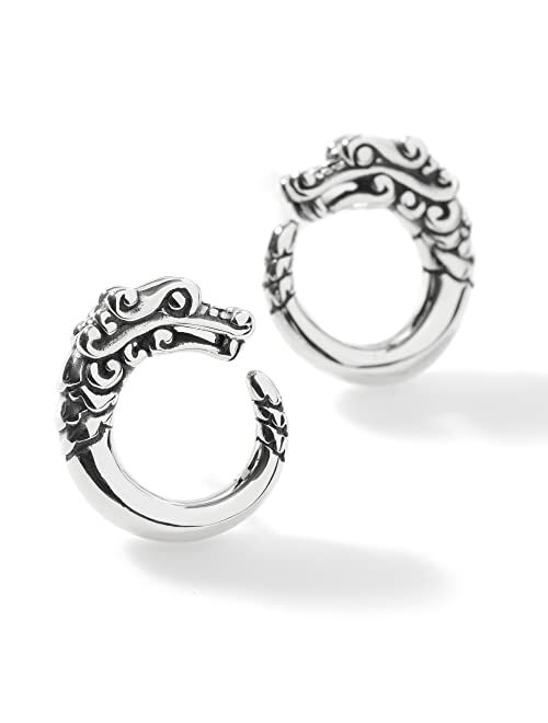 John Hardy Legends Naga Silver Stud Earrings