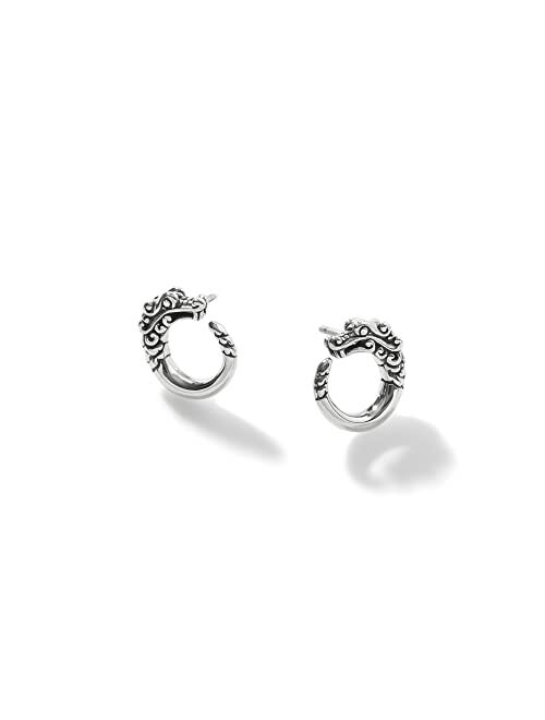 John Hardy Legends Naga Silver Stud Earrings