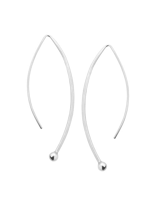 Silpada 'Spheres on Wires' Drop Earrings in Sterling Silver