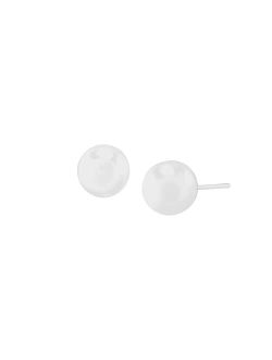 'Having a Ball' 10 mm Stud Earrings in Sterling Silver