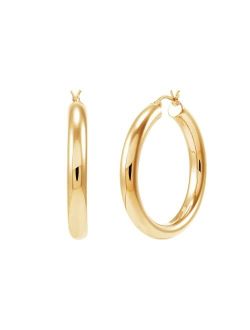 'Frame High Hoop Earrings'