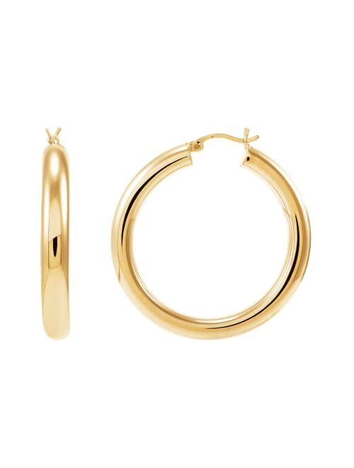 Silpada 'Frame High Hoop Earrings'