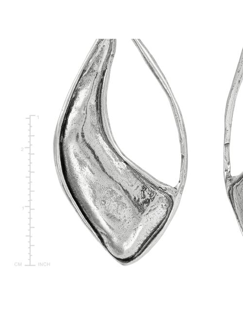 Silpada 'Leaf It To Me' Drop Earrings in Sterling Silver