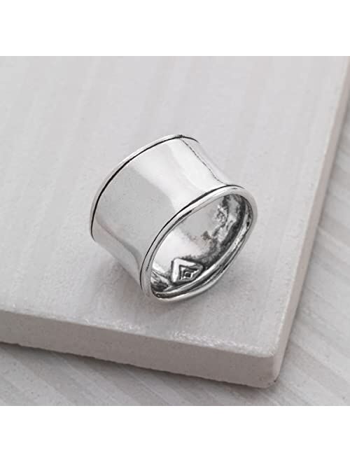 Silpada 'Hammered Cuff' Ring in Sterling Silver