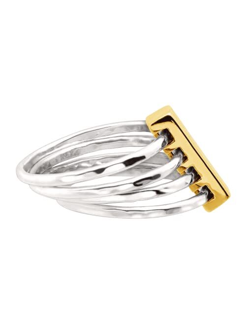 Silpada 'Agility' Ring in Sterling Silver and Brass