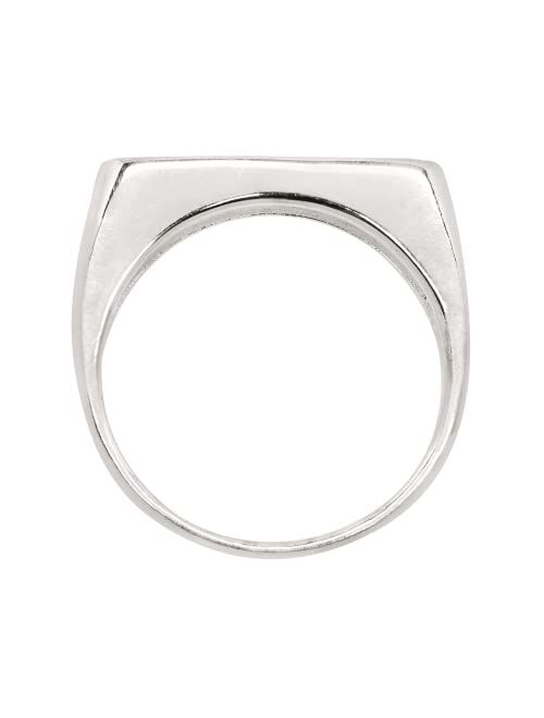 Silpada 'Big Idea' Flat-Top Ring in Sterling Silver