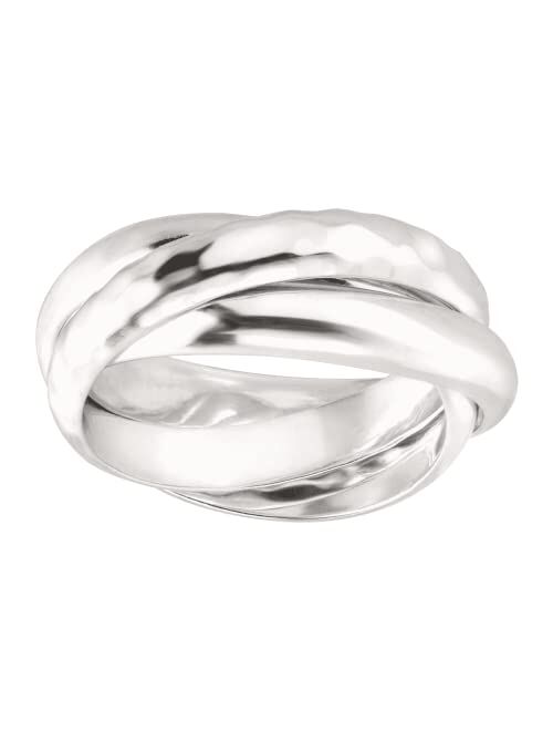 Silpada 'Showtime' Crisscross Ring in Sterling Silver