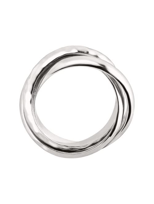 Silpada 'Showtime' Crisscross Ring in Sterling Silver