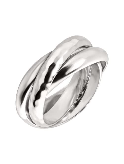 Silpada 'Showtime' Crisscross Ring in Sterling Silver