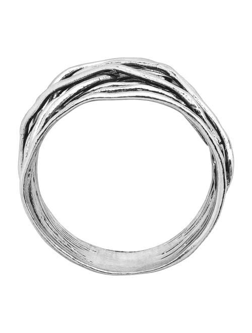 Silpada 'Sundried' Textured Sterling Silver Ring