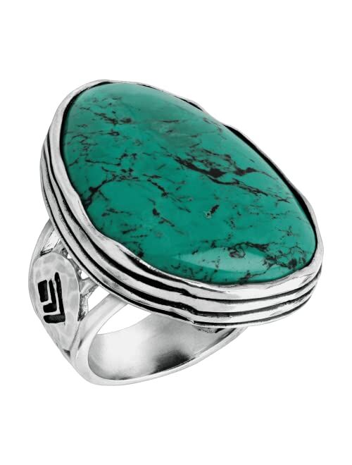 Silpada 'Tumbled Turquoise' Natural Turquoise Ring in Sterling Silver