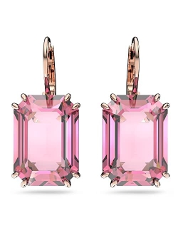 Millenia Crystal Jewelry Earring Collection, Blue Crystals, Pink Crystals, Yellow Crystals, Clear Crystals, Rhodium Finish