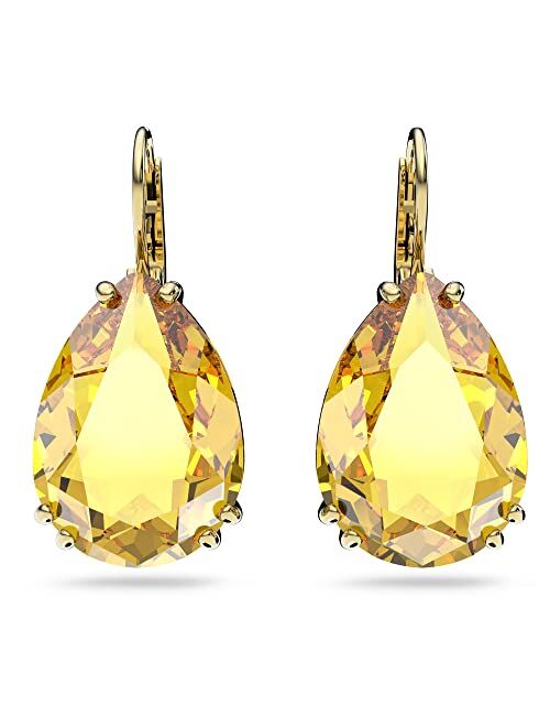 Swarovski Millenia Crystal Jewelry Earring Collection, Blue Crystals, Pink Crystals, Yellow Crystals, Clear Crystals, Rhodium Finish