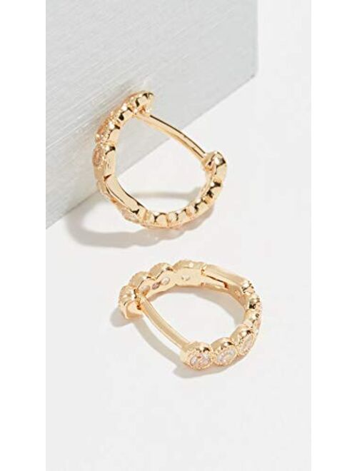 Gorjana Women's Madison Huggie Earrings