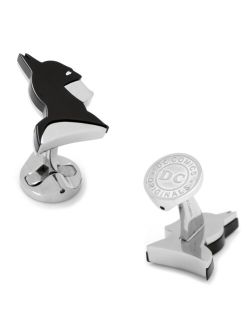 Stainless Steel Batman Profile Cufflinks