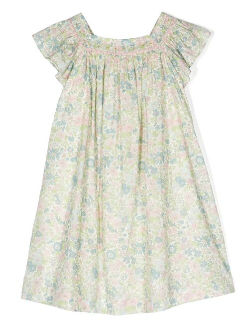 Bonpoint Coryse floral-print smock dress