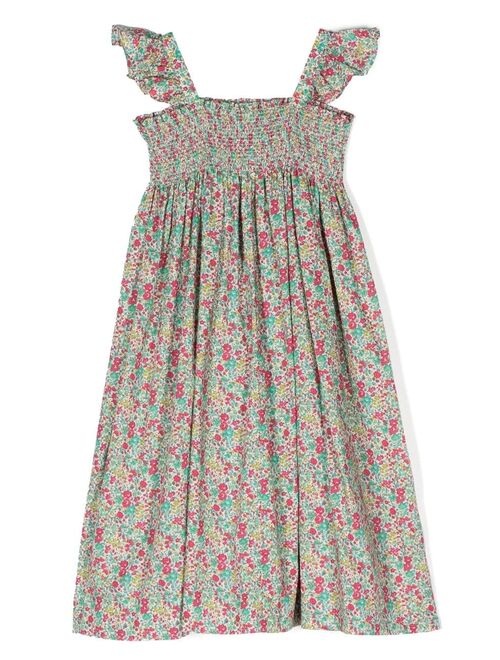 Bonpoint Alexandra floral-print smock dress