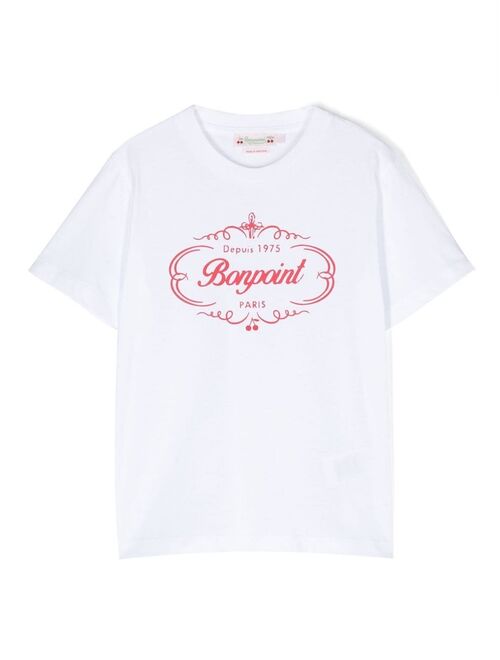 Bonpoint logo-print cotton T-shirt