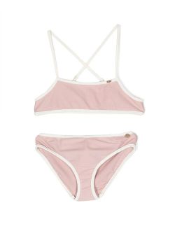 logo-embellishment bikini set