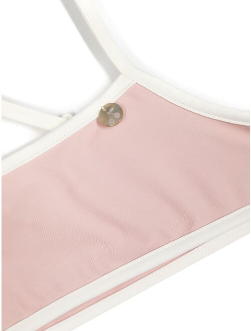 Bonpoint logo-embellishment bikini set