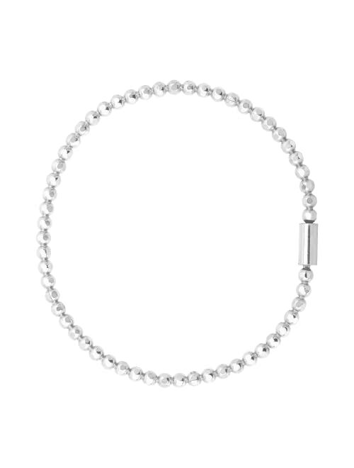 Silpada 'Charlotte' Sterling Silver Stretch Bracelet, 6.75"