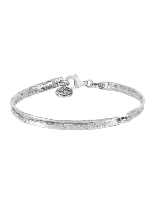 Silpada 'Graceful Lady' Bangle Bracelet in Sterling Silver, 8"