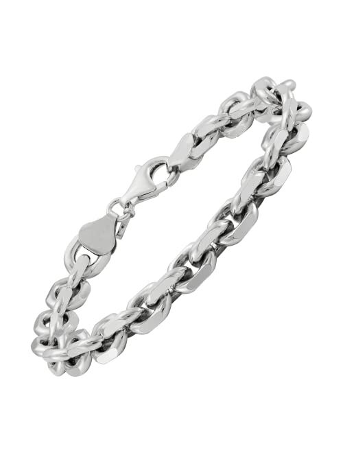 Silpada 'Linked Away' Chain Bead Bracelet in Sterling Silver, 7.5"