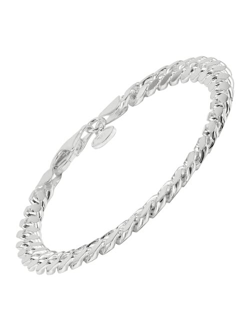 Silpada 'Simple Pleasures' Sterling Silver Chain Bracelet, 7.5"