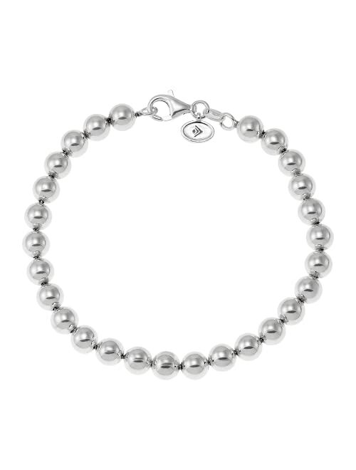 Silpada 'Beaded for You' Bracelet in Sterling Silver, 7.5"