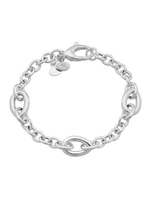 Silpada 'Trilogy of Hope' Link Chain Bracelet, 7.5"