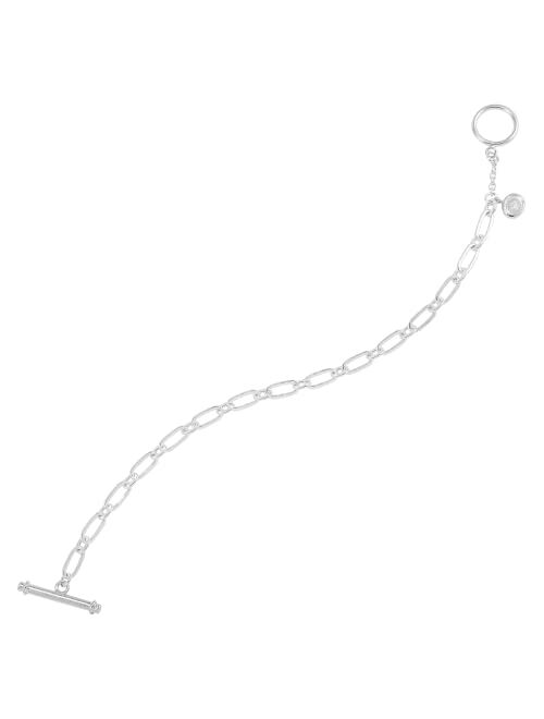 Silpada 'Chainbreaker' Bracelet in Sterling Silver, 7.5"