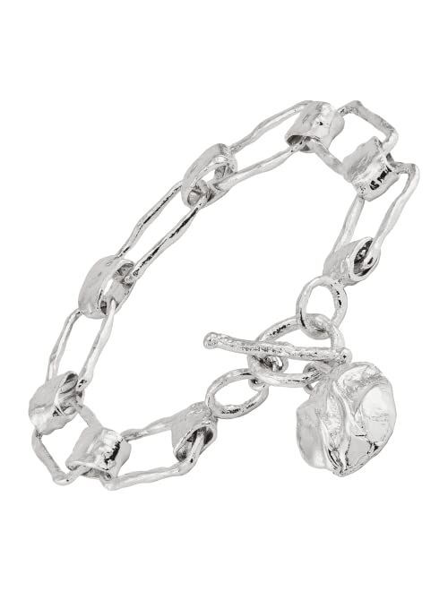 Silpada 'LetS Link Up' Chain Bracelet in Sterling Silver, 8''