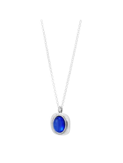 Silpada 'Mesmerize' Quartz Doublet Pendant Necklace in Sterling Silver, 18" + 2"