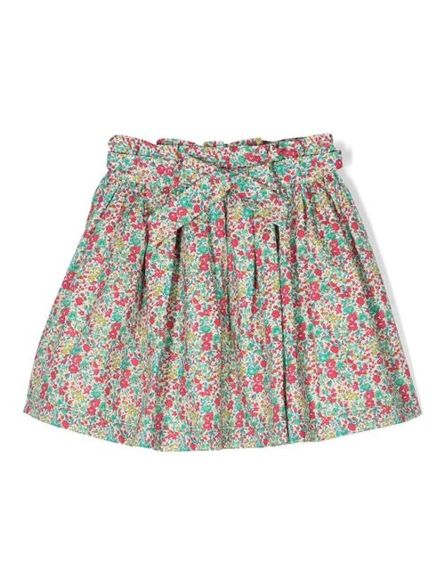 Bonpoint cotton ditsy floral skirt