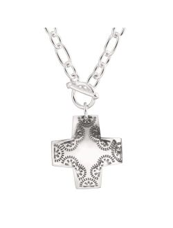 'Cross Pendant' in Sterling Silver