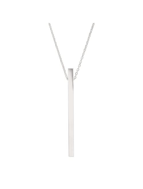 Silpada 'Minimalist' Vertical Bar Pendant in Sterling Silver