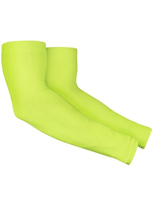 Tough Outdoors Sun Protection Arm Sleeves for Men & Women - UV Sleeves - Sun Sleeves for Golf - Cycling & Football Sleeves