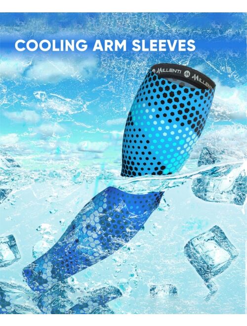 MILLENTI Cooling Arm Sleeves with UV Sun Protection