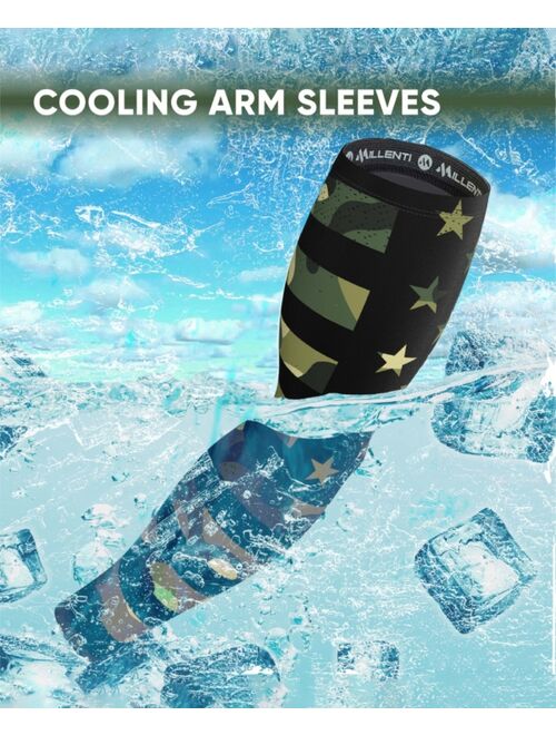 MILLENTI Cooling Arm Sleeves with UV Sun Protection