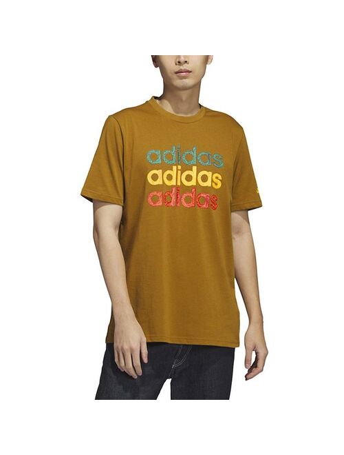 Men's adidas Multi-Linear Sportswear Graphic Tee