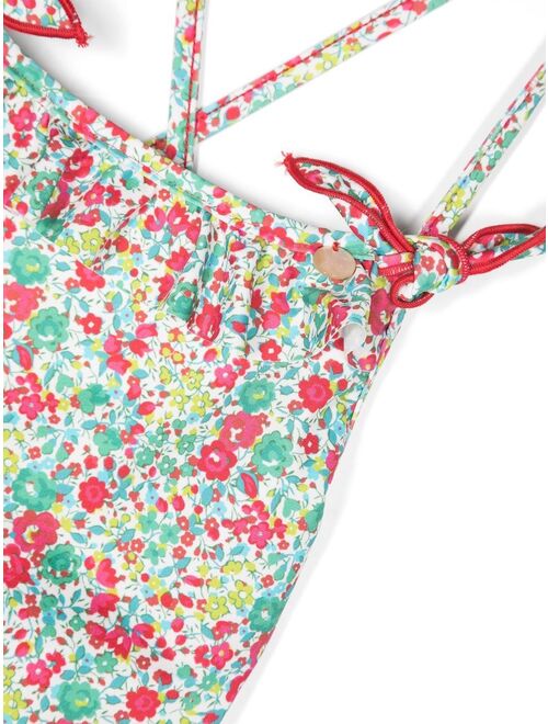 Bonpoint flora-print swimsuit