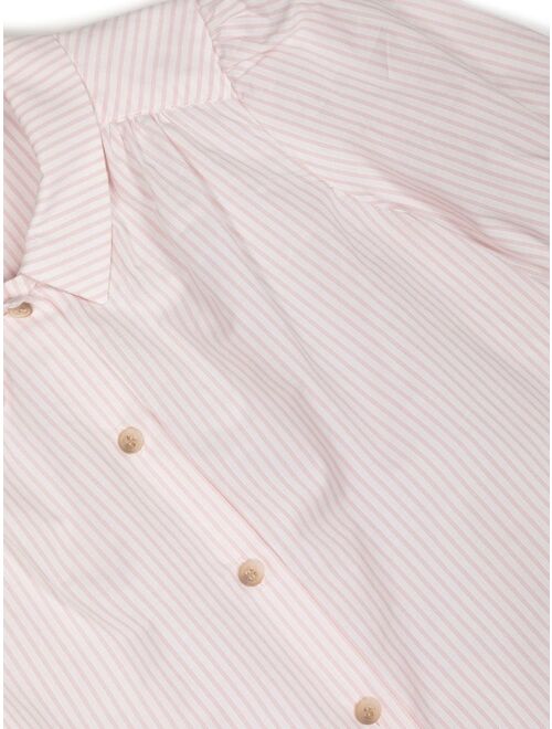 Bonpoint Adele button-front striped blouse