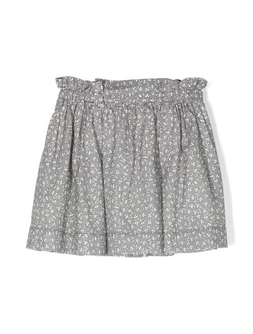 Bonpoint floral print skirt