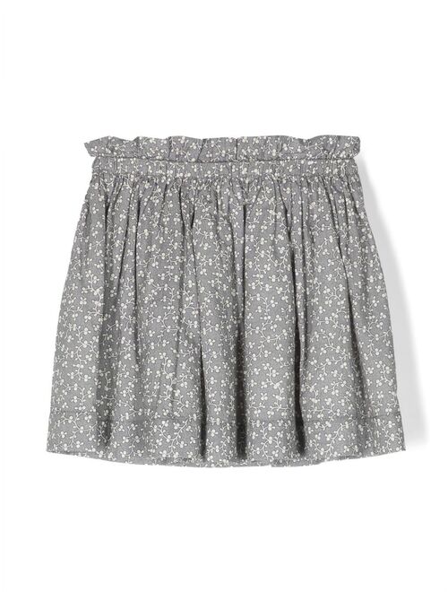 Bonpoint floral print skirt