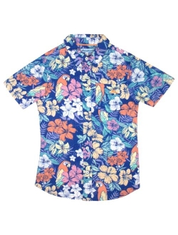 Boys Woven Button-Down Shirt, Woven Button Down Shirt for Boys