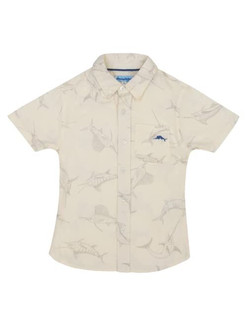 Tommy Bahama Boys Woven Button-Down Shirt, Woven Button Down Shirt for Boys