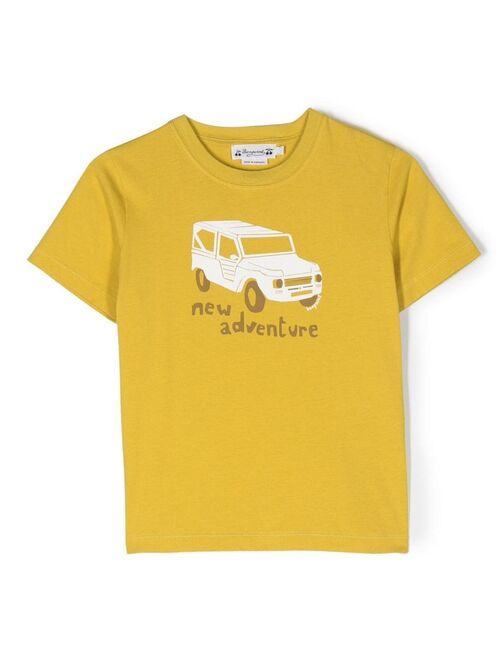 Bonpoint car-print T-shirt