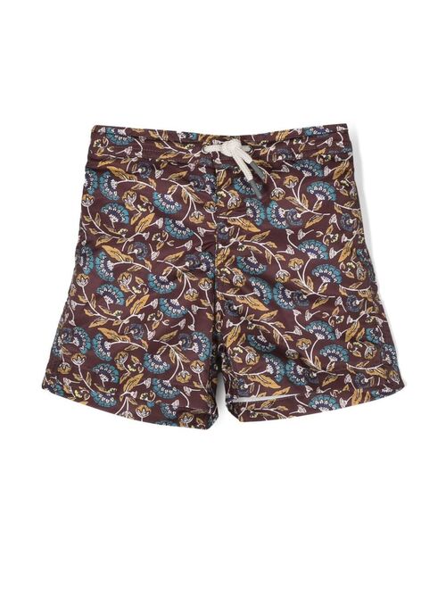 Bonpoint Ariel floral-print swim shorts