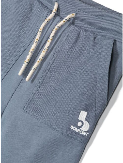 Bonpoint embroidered-logo track shorts